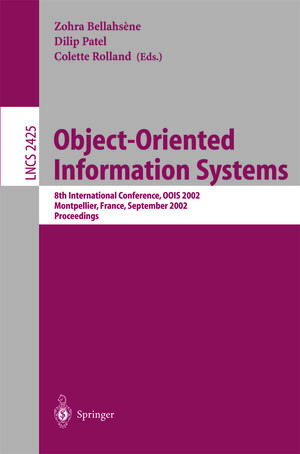 Buchcover Object-Oriented Information Systems | EAN 9783540461029 | ISBN 3-540-46102-7 | ISBN 978-3-540-46102-9