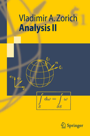 Buchcover Analysis II | V. A. Zorich | EAN 9783540462316 | ISBN 3-540-46231-7 | ISBN 978-3-540-46231-6