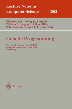Buchcover Genetic Programming  | EAN 9783540462392 | ISBN 3-540-46239-2 | ISBN 978-3-540-46239-2