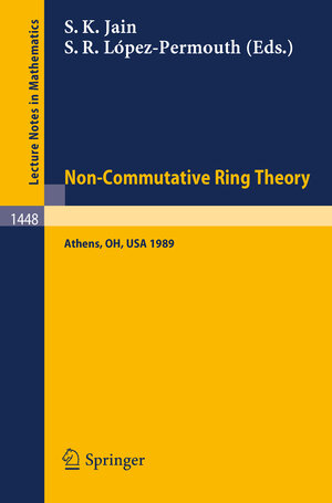 Buchcover Non-Commutative Ring Theory | EAN 9783540467458 | ISBN 3-540-46745-9 | ISBN 978-3-540-46745-8