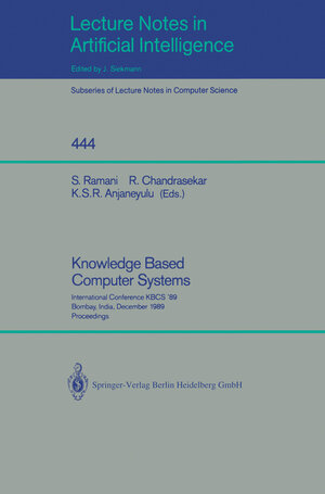 Buchcover Knowledge Based Computer Systems | EAN 9783540471684 | ISBN 3-540-47168-5 | ISBN 978-3-540-47168-4