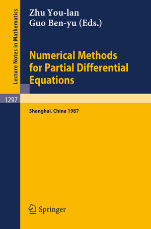 Buchcover Numerical Methods for Partial Differential Equations | EAN 9783540481263 | ISBN 3-540-48126-5 | ISBN 978-3-540-48126-3