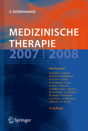 Buchcover Medizinische Therapie 2007 / 2008  | EAN 9783540485544 | ISBN 3-540-48554-6 | ISBN 978-3-540-48554-4