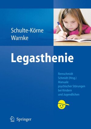 Buchcover Legasthenie | Helmut Remschmidt | EAN 9783540488521 | ISBN 3-540-48852-9 | ISBN 978-3-540-48852-1
