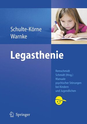 Buchcover Legasthenie | Helmut Remschmidt | EAN 9783540488538 | ISBN 3-540-48853-7 | ISBN 978-3-540-48853-8