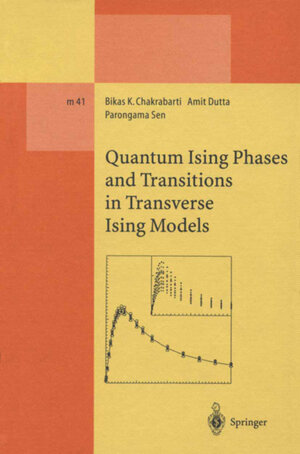 Buchcover Quantum Ising Phases and Transitions in Transverse Ising Models | Bikas K. Chakrabarti | EAN 9783540498650 | ISBN 3-540-49865-6 | ISBN 978-3-540-49865-0