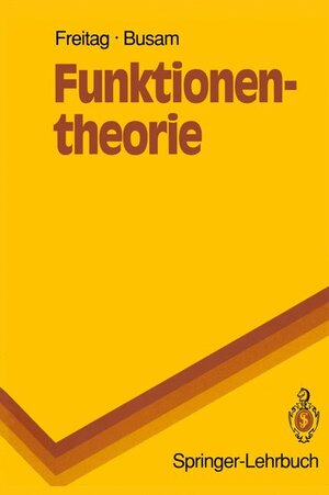 Buchcover Funktionentheorie | Eberhard Freitag | EAN 9783540506188 | ISBN 3-540-50618-7 | ISBN 978-3-540-50618-8