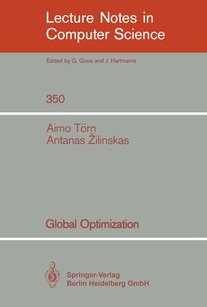 Buchcover Global Optimization | Aimo Törn | EAN 9783540508717 | ISBN 3-540-50871-6 | ISBN 978-3-540-50871-7