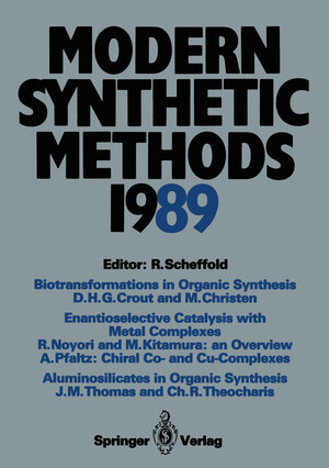 Buchcover Modern Synthetic Methods 1989  | EAN 9783540510604 | ISBN 3-540-51060-5 | ISBN 978-3-540-51060-4