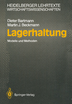 Buchcover Lagerhaltung | Dieter Bartmann | EAN 9783540511878 | ISBN 3-540-51187-3 | ISBN 978-3-540-51187-8