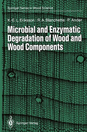 Buchcover Microbial and Enzymatic Degradation of Wood and Wood Components | Karl-Erik L. Eriksson | EAN 9783540516002 | ISBN 3-540-51600-X | ISBN 978-3-540-51600-2