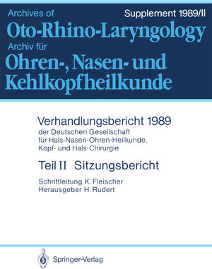 Buchcover Teil II: Sitzungsbericht  | EAN 9783540516576 | ISBN 3-540-51657-3 | ISBN 978-3-540-51657-6
