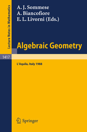 Buchcover Algebraic Geometry  | EAN 9783540522171 | ISBN 3-540-52217-4 | ISBN 978-3-540-52217-1