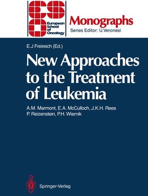 Buchcover New Approaches to the Treatment of Leukemia  | EAN 9783540522614 | ISBN 3-540-52261-1 | ISBN 978-3-540-52261-4