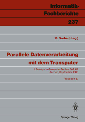 Parallele Datenverarbeitung mit dem Transputer: 