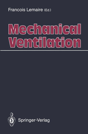 Buchcover Mechanical Ventilation  | EAN 9783540533221 | ISBN 3-540-53322-2 | ISBN 978-3-540-53322-1