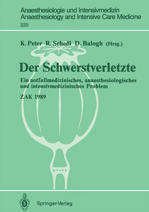 Buchcover Der Schwerstverletzte  | EAN 9783540537700 | ISBN 3-540-53770-8 | ISBN 978-3-540-53770-0