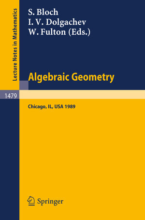 Buchcover Algebraic Geometry  | EAN 9783540544562 | ISBN 3-540-54456-9 | ISBN 978-3-540-54456-2