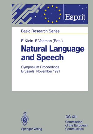 Buchcover Natural Language and Speech  | EAN 9783540549888 | ISBN 3-540-54988-9 | ISBN 978-3-540-54988-8