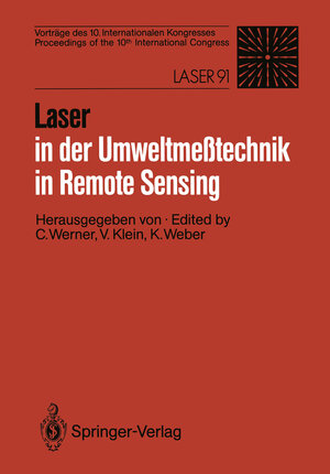 Buchcover Laser in der Umweltmeßtechnik / Laser in Remote Sensing  | EAN 9783540552482 | ISBN 3-540-55248-0 | ISBN 978-3-540-55248-2