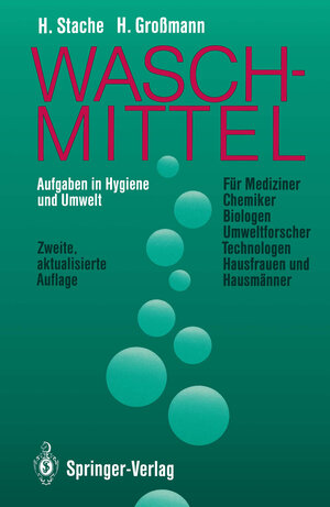 Buchcover Waschmittel | Helmut Stache | EAN 9783540553243 | ISBN 3-540-55324-X | ISBN 978-3-540-55324-3