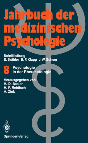 Buchcover Psychologie in der Rheumatologie  | EAN 9783540554851 | ISBN 3-540-55485-8 | ISBN 978-3-540-55485-1