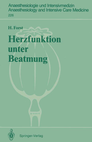 Buchcover Herzfunktion unter Beatmung | Helmuth Forst | EAN 9783540559740 | ISBN 3-540-55974-4 | ISBN 978-3-540-55974-0