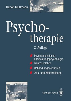 Buchcover Psychotherapie | Rudolf Klußmann | EAN 9783540561811 | ISBN 3-540-56181-1 | ISBN 978-3-540-56181-1