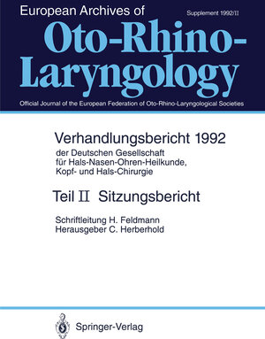 Buchcover Sitzungsbericht  | EAN 9783540563525 | ISBN 3-540-56352-0 | ISBN 978-3-540-56352-5