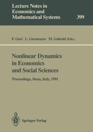 Buchcover Nonlinear Dynamics in Economics and Social Sciences  | EAN 9783540567042 | ISBN 3-540-56704-6 | ISBN 978-3-540-56704-2