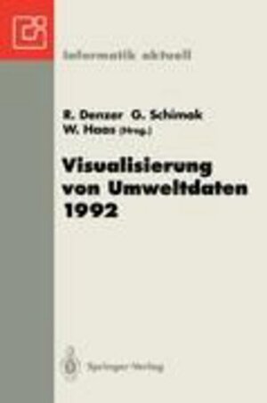 Buchcover Visualisierung von Umweltdaten 1992  | EAN 9783540568353 | ISBN 3-540-56835-2 | ISBN 978-3-540-56835-3