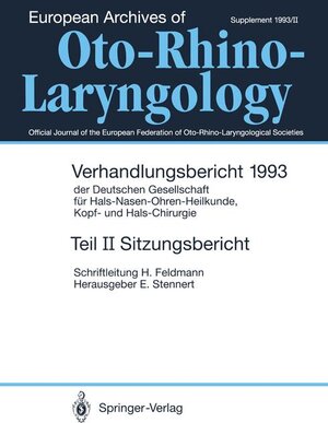 Buchcover Teil II: Sitzungsbericht  | EAN 9783540569985 | ISBN 3-540-56998-7 | ISBN 978-3-540-56998-5