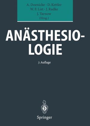 Buchcover Anästhesiologie  | EAN 9783540576358 | ISBN 3-540-57635-5 | ISBN 978-3-540-57635-8