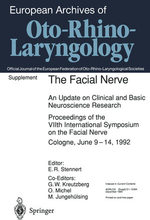 Buchcover The Facial Nerve  | EAN 9783540576860 | ISBN 3-540-57686-X | ISBN 978-3-540-57686-0