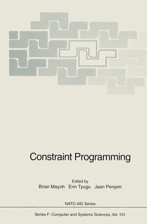 Buchcover Constraint Programming | EAN 9783540578598 | ISBN 3-540-57859-5 | ISBN 978-3-540-57859-8