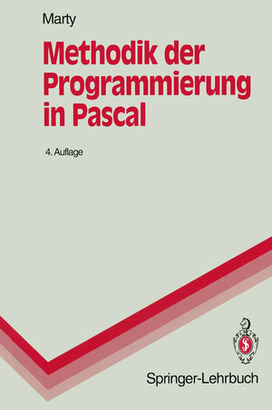 Buchcover Methodik der Programmierung in Pascal | Rudolf Marty | EAN 9783540580935 | ISBN 3-540-58093-X | ISBN 978-3-540-58093-5