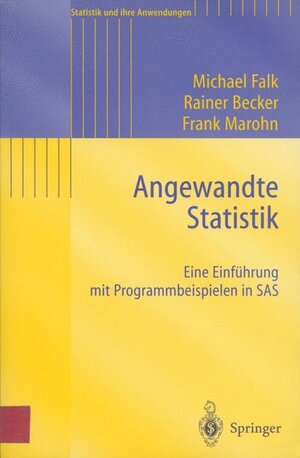 Buchcover Angewandte Statistik | Michael Falk | EAN 9783540591658 | ISBN 3-540-59165-6 | ISBN 978-3-540-59165-8