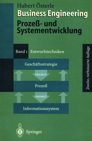 Buchcover Business Engineering. Prozeß- und Systementwicklung | Hubert Österle | EAN 9783540600480 | ISBN 3-540-60048-5 | ISBN 978-3-540-60048-0