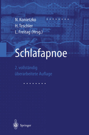Buchcover Schlafapnoe  | EAN 9783540602668 | ISBN 3-540-60266-6 | ISBN 978-3-540-60266-8