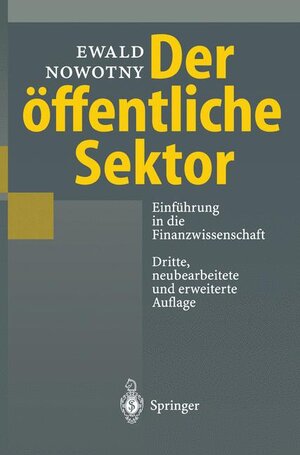 Buchcover Der öffentliche Sektor | Christian Nowotny | EAN 9783540609575 | ISBN 3-540-60957-1 | ISBN 978-3-540-60957-5