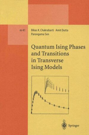 Buchcover Quantum Ising Phases and Transitions in Transverse Ising Models | Bikas K. Chakrabarti | EAN 9783540610335 | ISBN 3-540-61033-2 | ISBN 978-3-540-61033-5