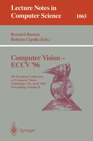 Buchcover Computer Vision - ECCV '96  | EAN 9783540611233 | ISBN 3-540-61123-1 | ISBN 978-3-540-61123-3