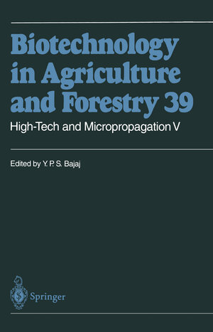 Buchcover High-Tech and Micropropagation V | EAN 9783540616061 | ISBN 3-540-61606-3 | ISBN 978-3-540-61606-1