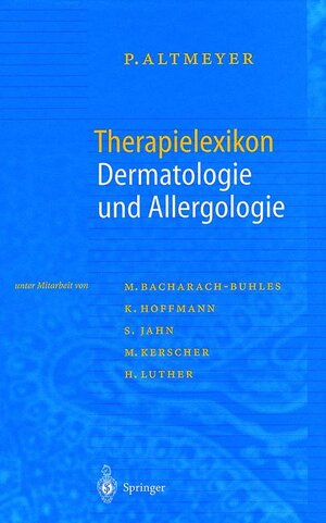 Buchcover Therapielexikon Dermatologie und Allergologie | Peter Altmeyer | EAN 9783540619321 | ISBN 3-540-61932-1 | ISBN 978-3-540-61932-1