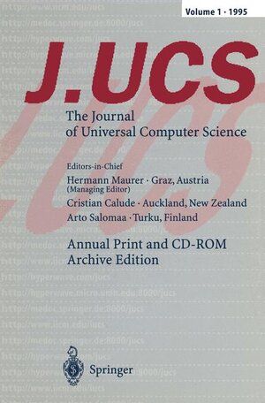 Buchcover J.UCS The Journal of Universal Computer Science  | EAN 9783540620471 | ISBN 3-540-62047-8 | ISBN 978-3-540-62047-1