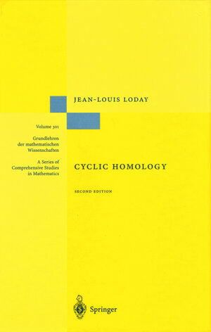 Buchcover Cyclic Homology | Jean-Louis Loday | EAN 9783540630746 | ISBN 3-540-63074-0 | ISBN 978-3-540-63074-6
