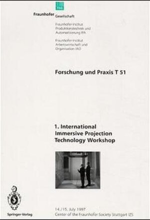 Buchcover 1. International Immersive Projection Technology Workshop  | EAN 9783540633396 | ISBN 3-540-63339-1 | ISBN 978-3-540-63339-6