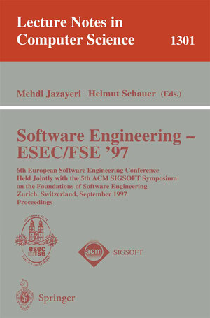 Buchcover Software Engineering - ESEC-FSE '97  | EAN 9783540635314 | ISBN 3-540-63531-9 | ISBN 978-3-540-63531-4