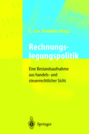 Buchcover Rechnungslegungspolitik  | EAN 9783540639145 | ISBN 3-540-63914-4 | ISBN 978-3-540-63914-5