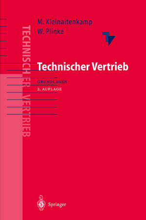 Buchcover Technischer Vertrieb  | EAN 9783540641742 | ISBN 3-540-64174-2 | ISBN 978-3-540-64174-2